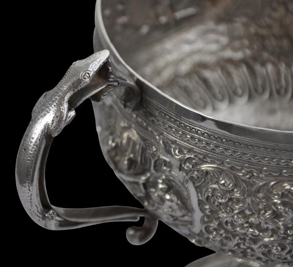 Burmese Silver Handled Cup - Michael Backman Ltd