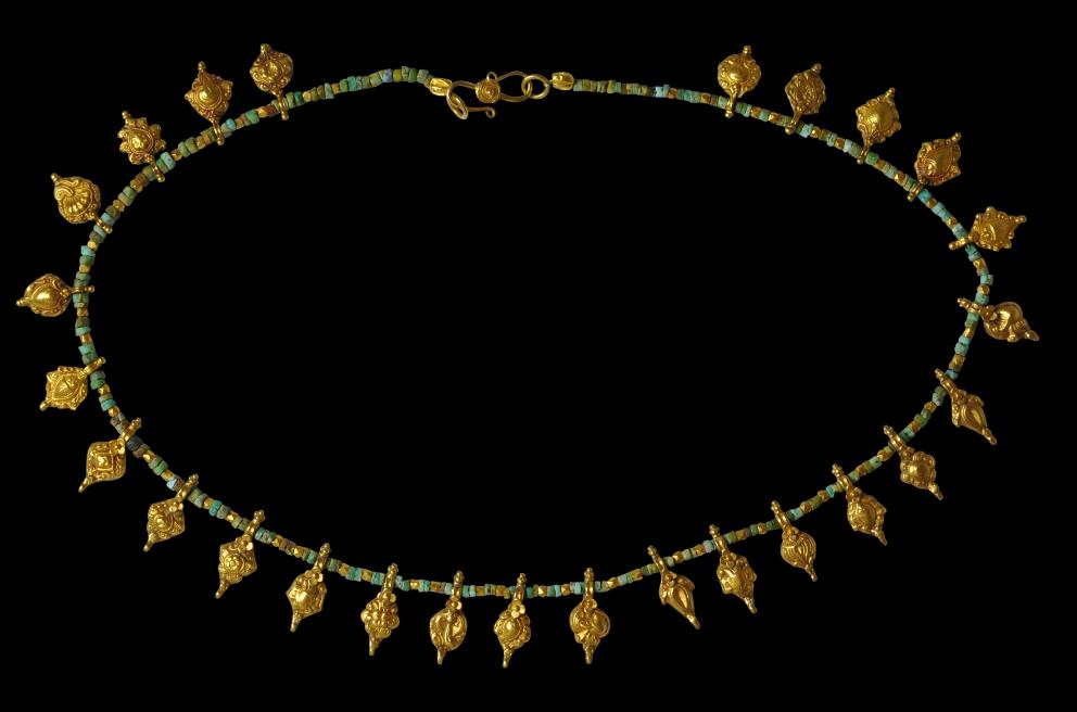 Maharashtra Gold Wedding Necklace, India - Michael Backman Ltd