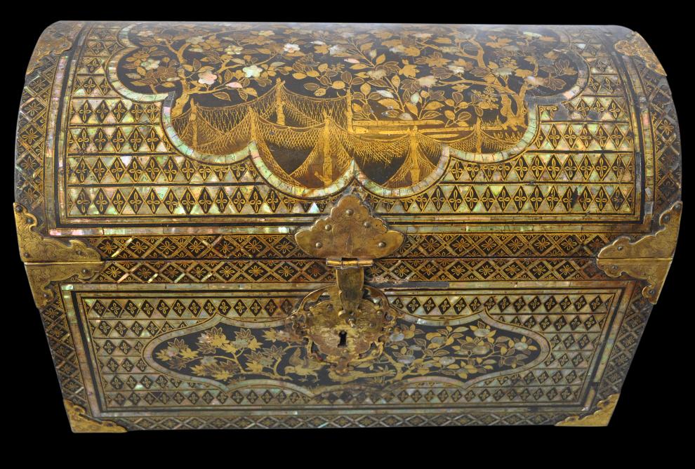 Namban or Nanban Lacquer Chest, Japan-Portuguese - Michael