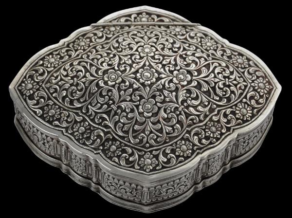Sri Lankan Silver Box - Michael Backman Ltd