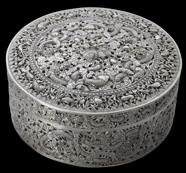 Thai Silver Box - Michael Backman Ltd
