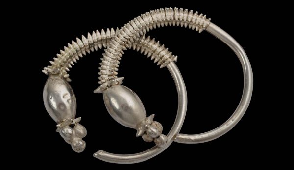 Omani Silver Ear Ornaments