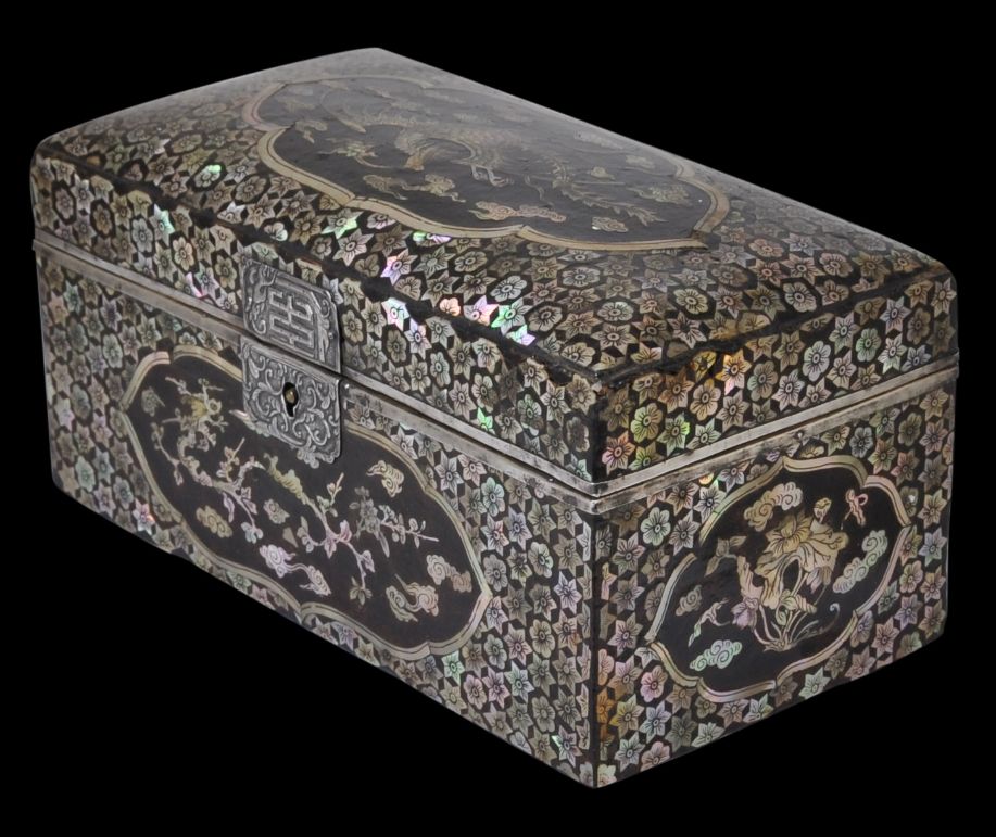 Camilla 2-Piece Mother of Pearl Inlay Box Set