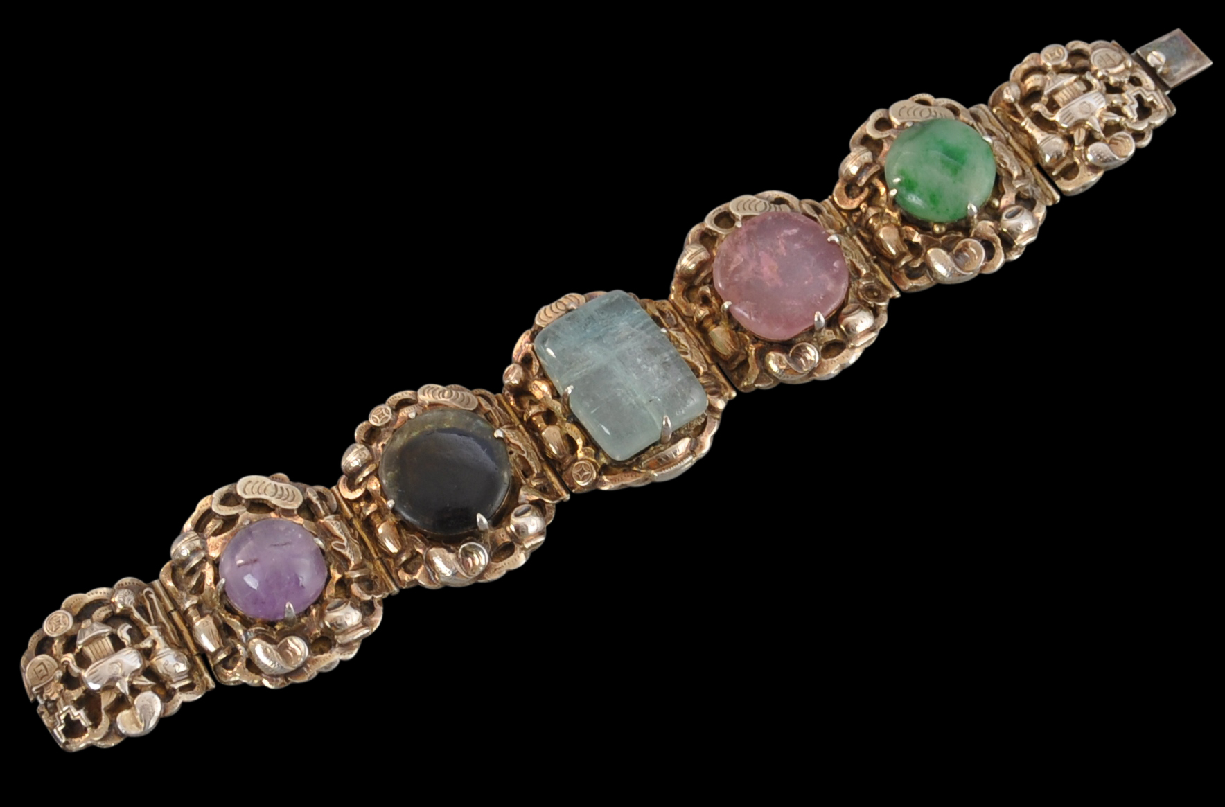 Bracelet in silver-gilt or 18 carats gold Constantine - Alix D. Reynis