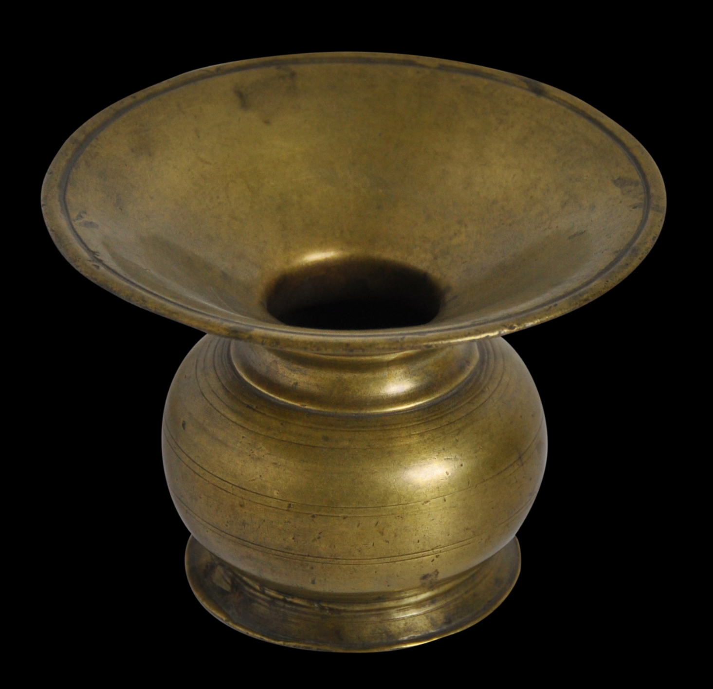 Vintage Brass Cuspidor Spittoon