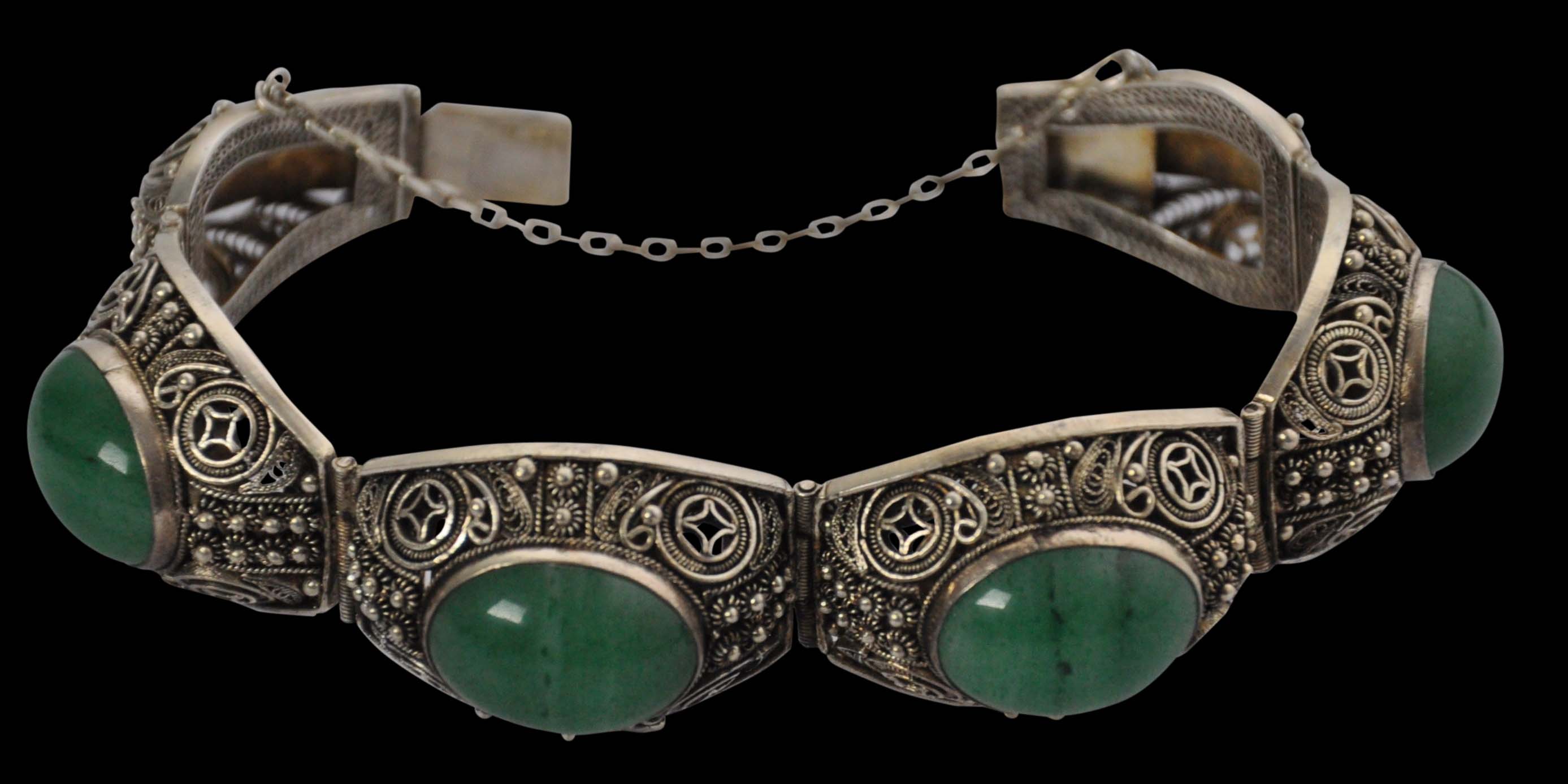 Jade Good Fortune Bracelet in 18kt Gold Over Sterling  RossSimons