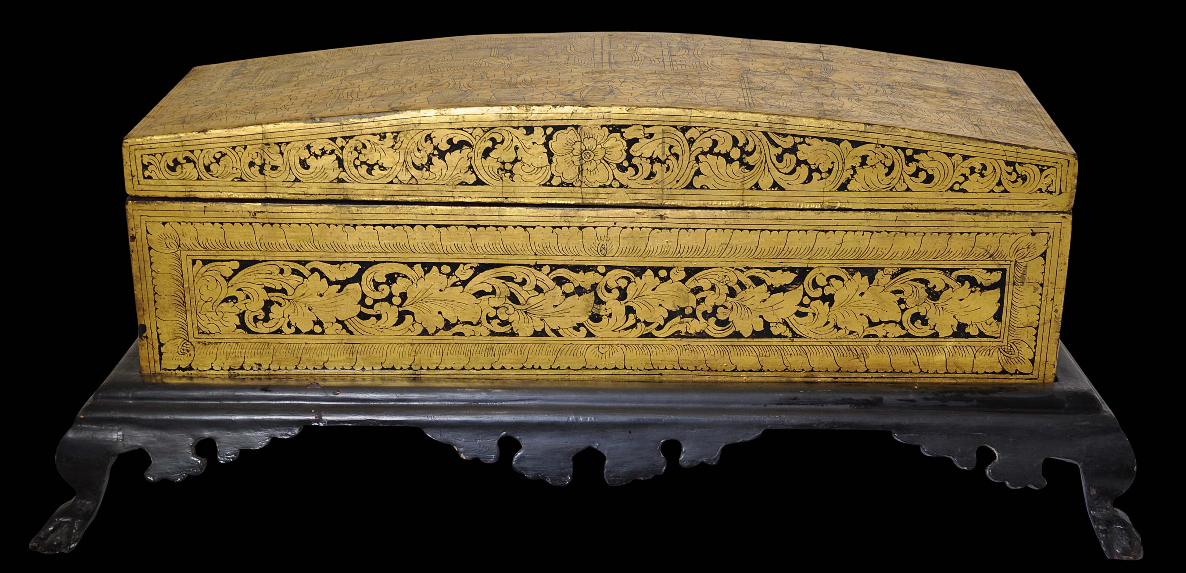 Burmese Manuscript Chest (Sadaik) - 19th Century